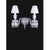 Contemporary Collection Regina Wall Lamp in Metal and Crystal by Jago For Sale - Image 3 of 14