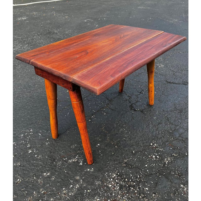 Mid Century Modern Fold-Down Coffee Table For Sale - Image 4 of 18