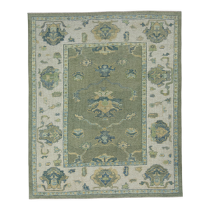 Turkish Oushak Rug 5'2" x 6'3" #17585