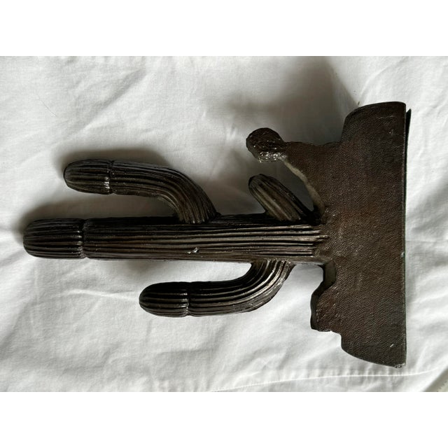 1940s Western Cactus Bookend by Dodge Inc For Sale In San Francisco - Image 6 of 7