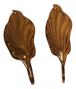Brass Leaf-Style Wall Lamps by Carlo Giorgi for Bottega Gadda, 1960s, Set of 2