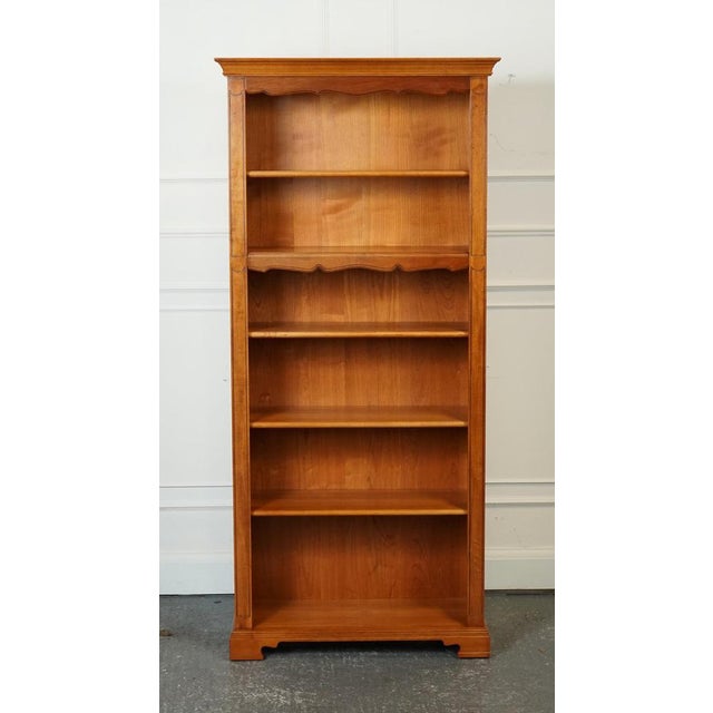Vintage Tall Open Bookcase with 5 Shelves by Younger Furniture, London For Sale - Image 5 of 15