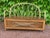 Wooden and Rattan Children's Bench, 1950s For Sale - Image 10 of 10