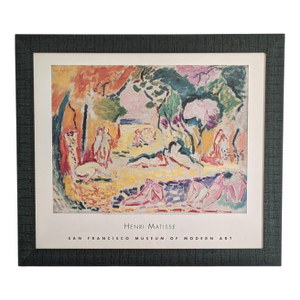 The Joy of Life Framed Exhibition Art by Henri Matisse
