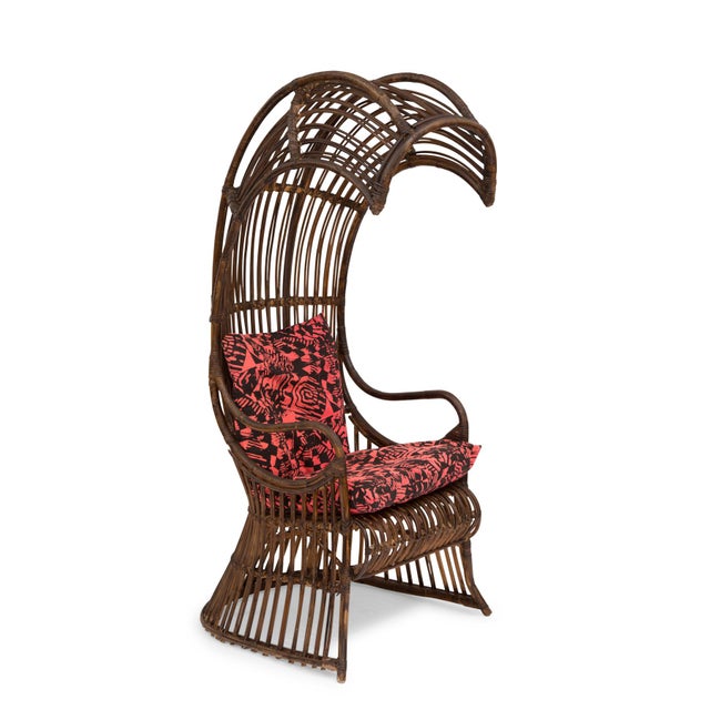 Wood 1950s Mid-Century Modern Cobra Chair For Sale - Image 7 of 7