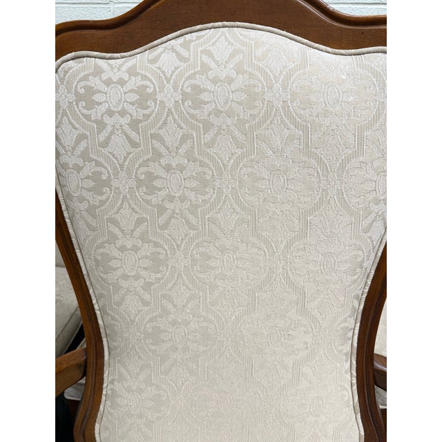 Vintage Stanley Furniture French Louis Provincial Dining Chairs - Set of 6 For Sale - Image 10 of 14