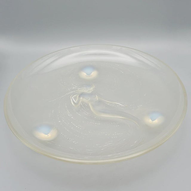 Art Deco Glass Charger by Rene Lalique, 1920s For Sale - Image 9 of 14