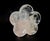 Rock Crystal Peach Blossom Plate Japanese Artisan For Sale - Image 12 of 14