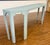 Contemporary Light Blue Console Table by Highland House For Sale - Image 9 of 13