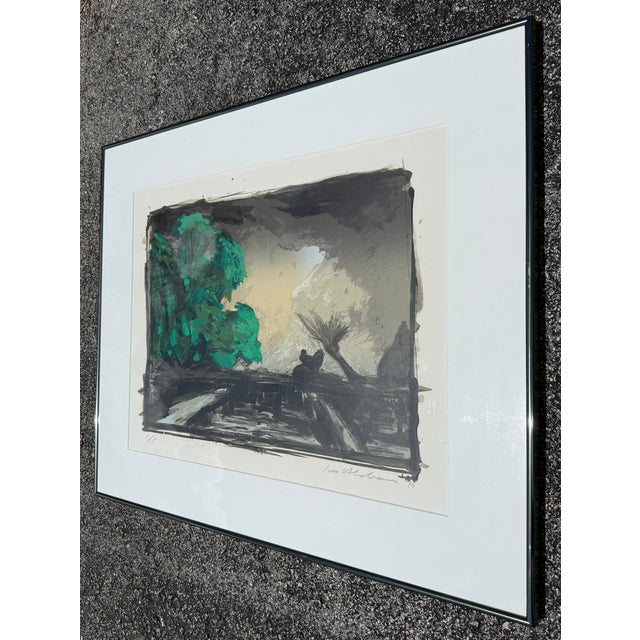 Brutalist "For John Constable" 55/100 Screenprint by Ivor Abrahams 1976 For Sale - Image 3 of 7