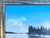 2010s Bruce Herchenrader Contemporary Blue Toned Realistic Forested Lake Landscape Nature Painting, 2010 For Sale - Image 5 of 11