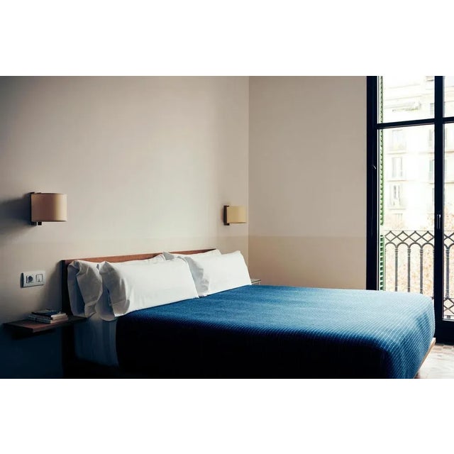 Beige and Beech TMM Largo Wall Lamp by Miguel Milá For Sale - Image 9 of 10