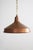 Mid-Century Modern Danish Brutalist Hand-Hammered Copper Pendant Lamp from ES Horn Aalestrup, 1960s For Sale - Image 3 of 9