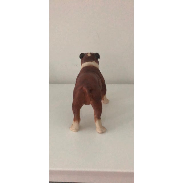 1970s Authentic Balint Kramlik Hand Crafted Signed Porcelain Bull Dog For Sale - Image 9 of 12