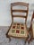 Wood Louis XV Chairs in Walnut with Petit Point Tapestry Upholstery, 19th Century, Set of 3 For Sale - Image 7 of 8