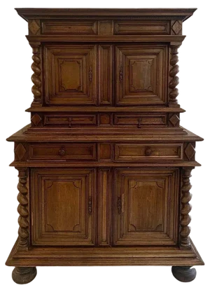 French Louis XIII Cabinet, 17th Century