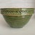 Vintage McCoy Sunburst Pottery Mixing Bowl in Green Glaze For Sale - Image 4 of 12