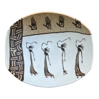 Siegele & Haley Nerikomi Signed Pottery Bowl 1999 For Sale