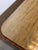 Elegant Art Deco dining or conference table featuring a richly figured walnut veneer base and a protective glass top. This...