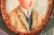 Handsome Antique Portrait Miniature Painting of Young Man Arts and Crafts Hammered Copper Frame Home Decor For Sale - Image 4 of 6