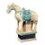 Ming Dynasty Antique Chinese Pottery Horse Tomb Figure Sculpture For Sale