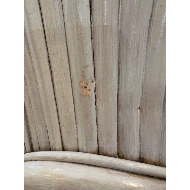 McGuire Wheat Chaff Coastal Rattan Coffee Table For Sale - Image 15 of 15