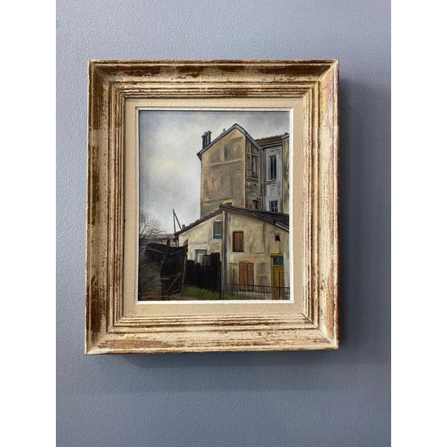 Modern Aimé Victor Barraud, Saint-Ouen, 1951, Oil Painting, Framed For Sale - Image 3 of 8