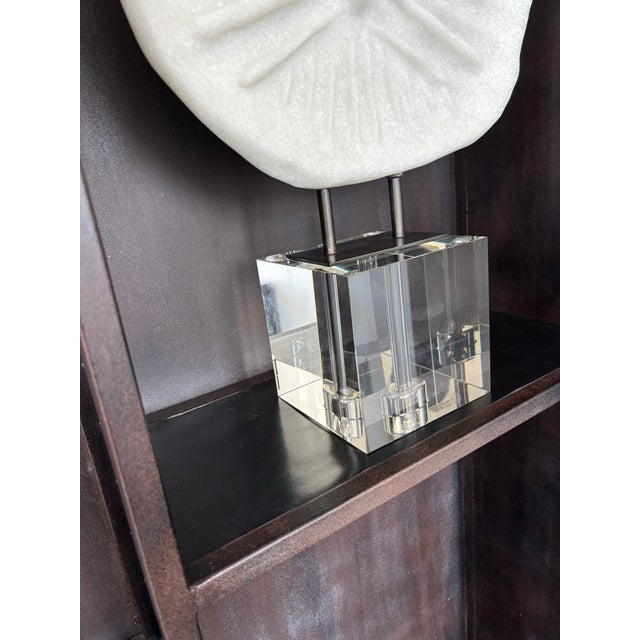Sculptural Circular Iron Bookcase & Display Shelf - Modern Industrial Statement Piece For Sale In New York - Image 6 of 7