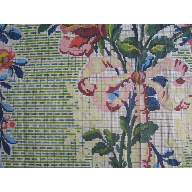 Antique French Textile Design For Sale - Image 4 of 8
