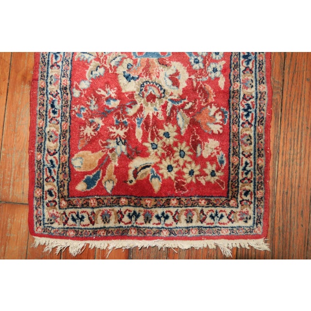early 20th century persian red kashan rug