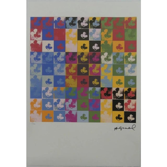 After Andy Warhol, Mickey Mouse, 1980s, Lithograph For Sale