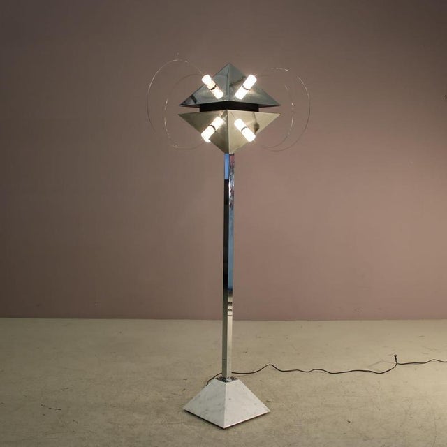 A unique piece, the b.t. Series prototype floor lamp by duccio trassinelli and studio a.r.d.i.t.i. In italy, manufactured...