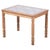 Brutalist Oak Side Table with Tiles, Denmark, 1960s For Sale - Image 9 of 9