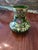 Antique Moser Bohemian Glass Emerald Green Gilded Vase For Sale - Image 11 of 11