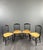 19th Century Napoleon III Chairs in Blackened Wood, Set of 4 For Sale - Image 11 of 12