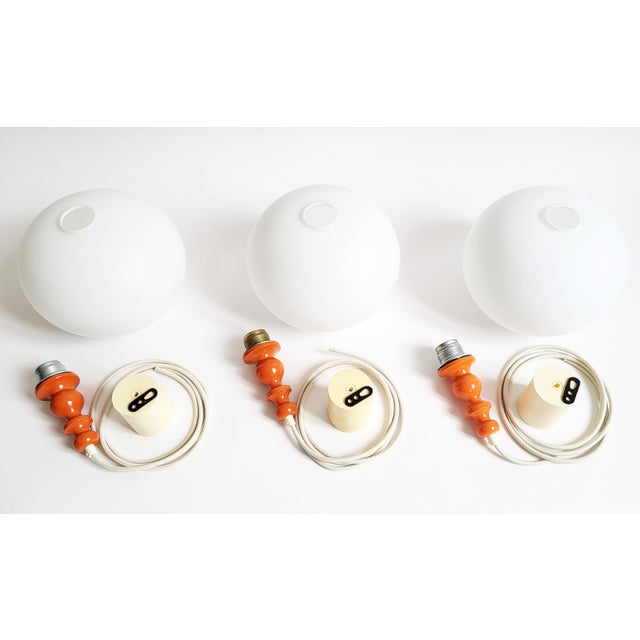 Vintage Space Age Pendant Light by Richard Essig, 1960s For Sale - Image 11 of 13