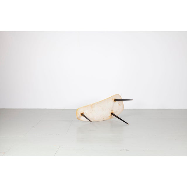 1950s Authentic Italian Side Table with Charming Guitar Motif, 1950s For Sale - Image 5 of 18