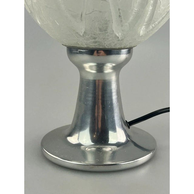 Space Age Glass Table Lamp from Doria Leuchten, 1970s For Sale - Image 9 of 13