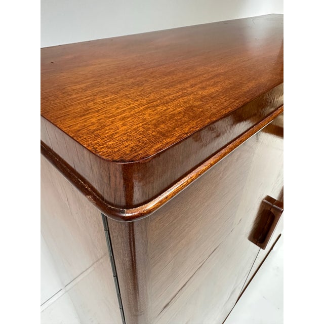 1930s 1940's Swedish Mahogany Cabinet For Sale - Image 5 of 8