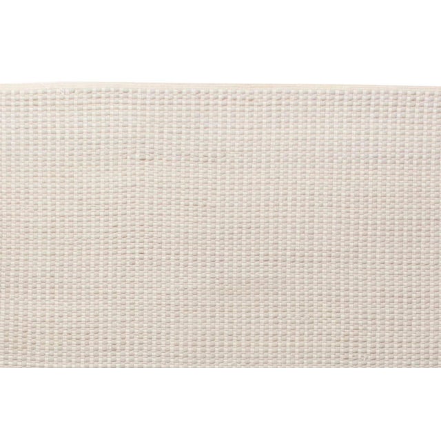 High-Quality Modern Beige, Gray Flat-Weave Wool Rug by Doris Leslie Blau For Sale - Image 4 of 7