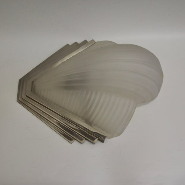 Art Deco French Wall Lights from Atelier Petitot, 1920s, Set of 2 For Sale - Image 14 of 17