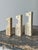 Postmodern Vintage Travertine Giraffe Sculpture Trio by Fratelli Mannelli, Circa 1970s For Sale - Image 3 of 12