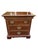 Traditional Georgian Style Mahogany Banded Wood Three-Drawer Nightstand For Sale - Image 3 of 16