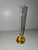 Glass Mid-Century Yellow Glass Bubble Vase For Sale - Image 7 of 7