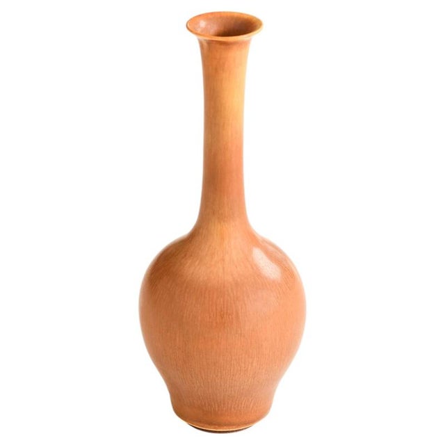 Scandinavian Modern Vase in Ceramic by Berndt Friberg, 1953 For Sale - Image 6 of 6