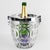 Art Deco Chrome and Crystal Champagne Ice Bucket by Alois Straszak for Le Crabe For Sale In Atlanta - Image 6 of 14