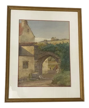 William Whittemore Original Watercolor C.1930