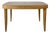 Vintage Heywood-Wakefield Wheat Extension Dining Table For Sale