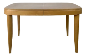 Vintage Heywood-Wakefield Wheat Extension Dining Table