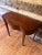 Hepplewhite Antique Federal Hepplewhite Mahogany Flip-Top Table – Circa 1780 For Sale - Image 3 of 12